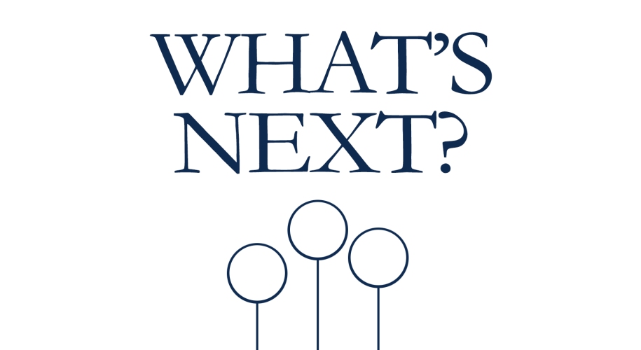 What's Next logo wide